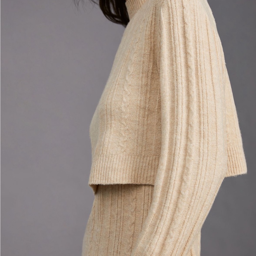 Anthropologie Current Air Layered Sweater Dress - Picture 4 of 5